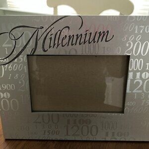 Millennium Photo Frame – Historical Year Design – Elegant Script